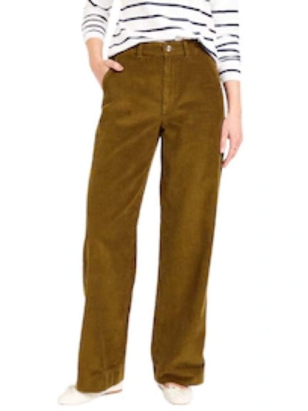 Old Navy High-Wasted Wide-Leg Corduroy Pants